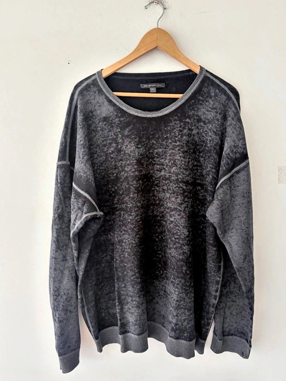 John Varvatos USA Men's Cotton Pullover Sweatshirt XXL